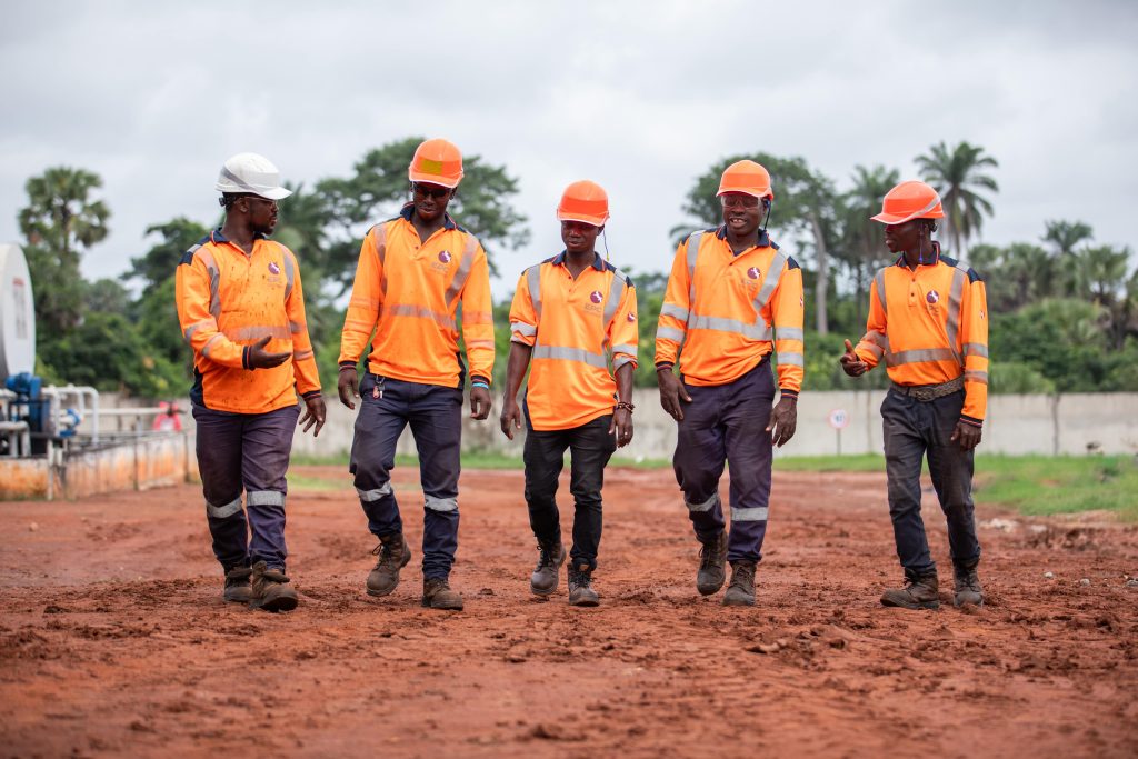 EPC Afrique équipe Minage